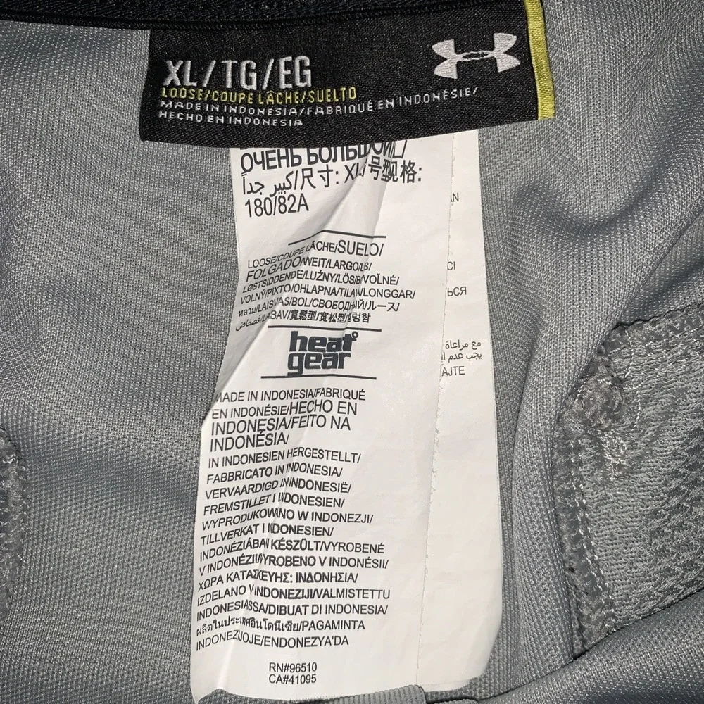 Under Armour Baseball Pants Men's XL Loose Grey Knicker‎ Piped Gameday Athletic